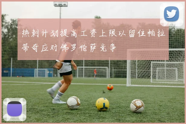 热刺计划提高工资上限以留住帕拉蒂奇应对佛罗伦萨竞争