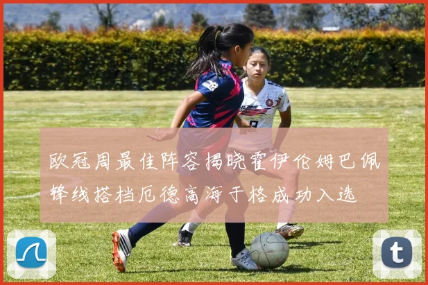 欧冠周最佳阵容揭晓霍伊伦姆巴佩锋线搭档厄德高海于格成功入选